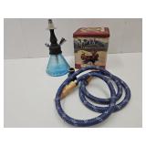 VTG Tobacco Tin & Hookah Pipe