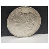 1887 S Silvber Morgan Dollar Coin