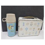 Vintage Lunch Box w Holtemp Thermos
