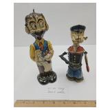 Marx Toy with Key Wound Too Tight & Chein  Popeye