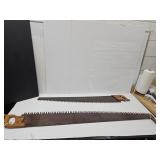 2 Man Saw 5 ft Long & 46" Hand Saw