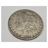1884 Silver Morgn Dollar Coin