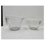 Pampered Chef Mixing Bowls 4C & 8C.