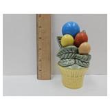 VTG Flower Wall Pocket, Spoon Holder