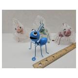 New 4 Metal Ants Garden Decor 4" H