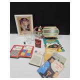 Coca Cola Glasses, Pitcher, Tip Boards+