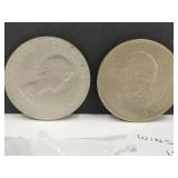 2 Winston Churchill 1965 Coins 1.5 Diameter