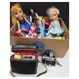 Lot of Toys, Disney Dolls, Instamaitic Camera+
