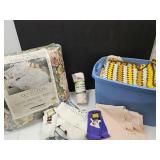 Lot of Bedding & Double Comforter +