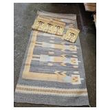 South Western Style Rug 28.5"x57" +