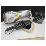 Headphones, &  Sander Polisher