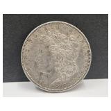 1883 Silver Morgan Dollar Coin