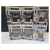 6 FUNKO POP Unknown if Complete