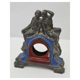Bronze Art Nouveau Gilt Bronze Clock Case 8.5"h