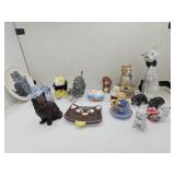 Ceramic Cat Lot See Pics
