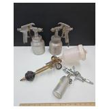 Paint Spray Guns Lot