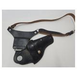 JM Bucheimer Leather Gun Shoulder or Belt Holster