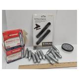 12 Powerlet CO2 Cartridges, .177 cal Pellets,Mags