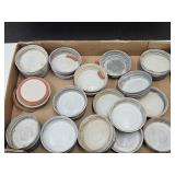 Lot of Zinc Ball Jar Lids