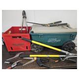 Tool Seat W Caddy  Lawn Buddy & Lawn Tools