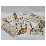 Vintage Lot of Tea Towels  1960