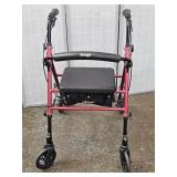 Handicap Waker with Storage Seat