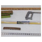 Stanley  Yankee Screwdriver, Saw, Rulers, Level +