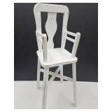 Vintage Baby Doll High Chair