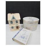 Ready to Paint Wood House & Storage Boxes