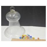 VTG Glass Smoke Bell & Marbles