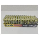 60 Sealed AAA Batteries