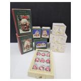 Christmas Decor, Classic Santas,Precious Moments
