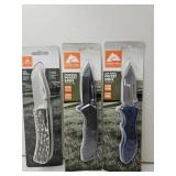 3 NIP Ozark Trail Pocket Knives