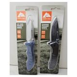 2 NIP Ozark Trail Pocket Knives