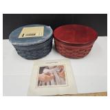 Longaberger 5" Round Keeper Baskets