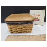Longaberger Fathers Day Pocket Change  Basket
