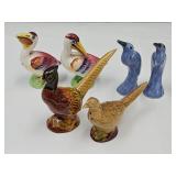 3 Sets Vintage  Bird Salt & Pepper Shakers