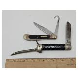 Old Timer Schrade Pocket Knife, & German Knife