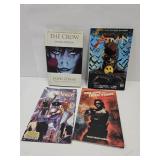 Books, The Crow, Escape From New York, Batman+