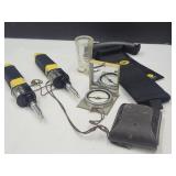 VTG Compass w Case, Screwdrivers, Strap, Shot Glas