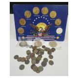 Wheat Pennies & Commemorative Medallions