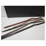 NICE Lot of Leather Belts Up to Sz. 44