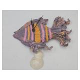 Muncie Artist FB Fogg 10" Long Fish Clock