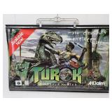 Rare N64 Nintendo 64 Turok Window Banner Poster