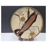Muncie Pottery Artist Signed Wishon Harrell 9.5"w