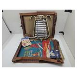 1950s Emenee Golden Glockenspiel Toy Xylophone