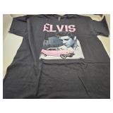 NIP Unisex Elvis Pink Cadillac T Shirt Sz XL