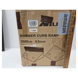 Set of Rubber Curb Ramps Heavy Duty