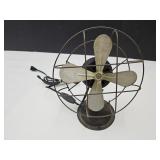 VTG Cast Iron Base Fan Blade is 8"
