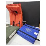 2 Adult Life Vest & 2 Stadium or Boat Seats